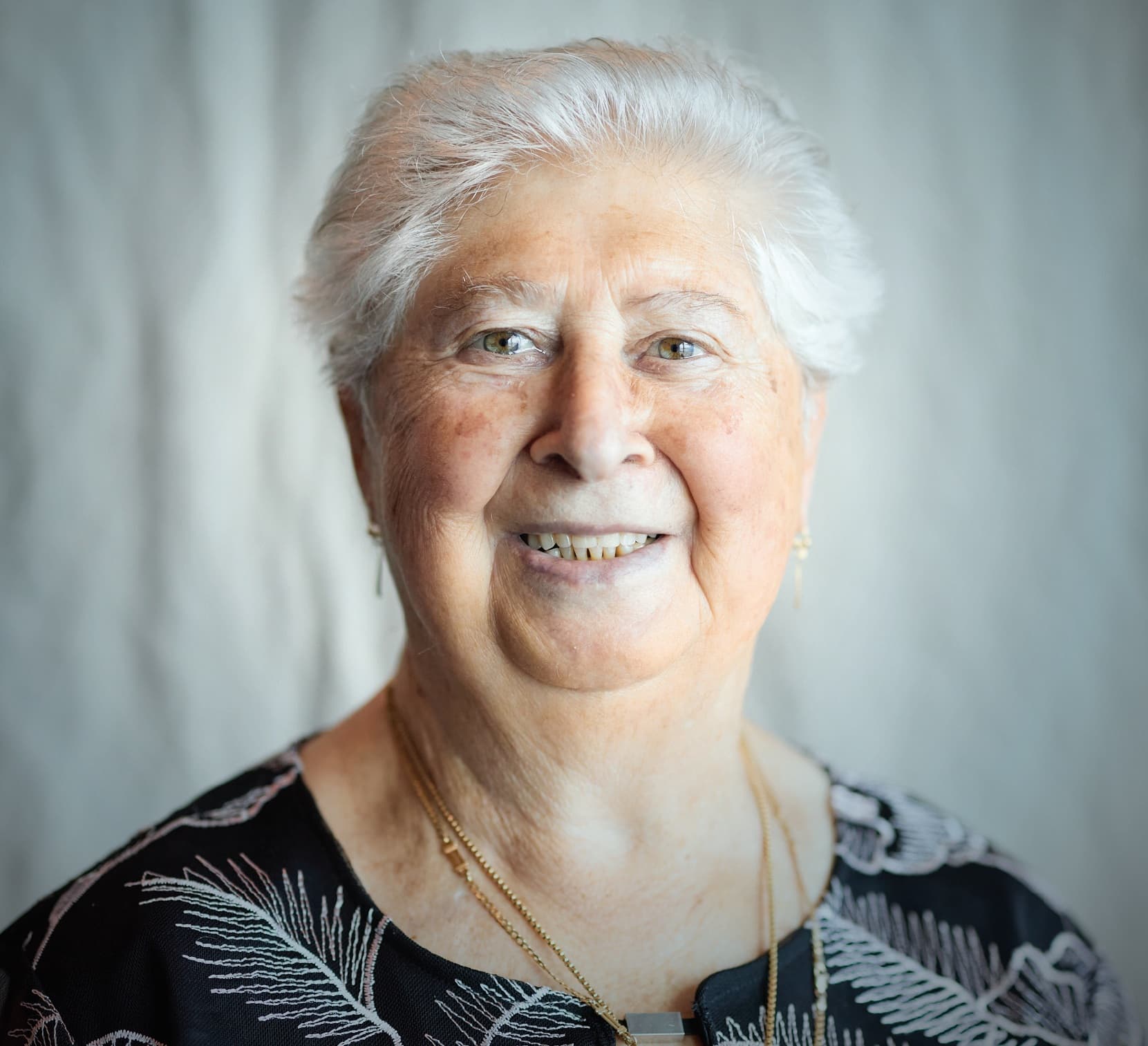 Present-day headshot of Nonna Vittoria Melia.